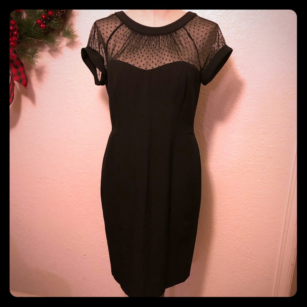 WHBM black dress